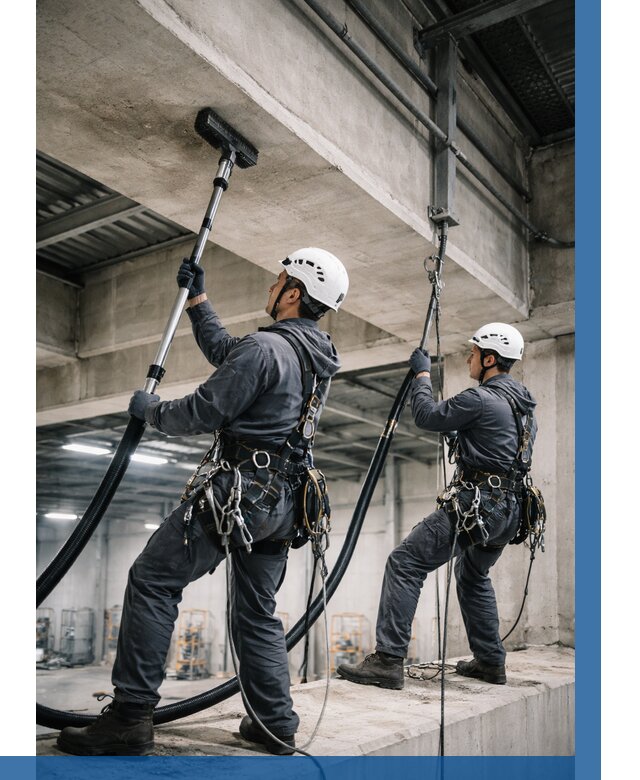 Обеспыливание потолочных конструкций в Котельниках от 265 р. |ВЫСОТНИК-Ктн