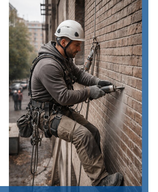 Расшивка кирпичных швов в Котельниках от 637 р. | ВЫСОТНИК-Ктн