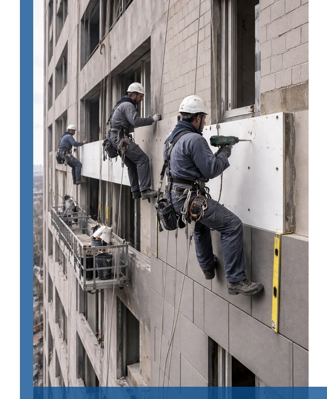 Монтаж фасадных термопанелей высокого качества в Котельниках