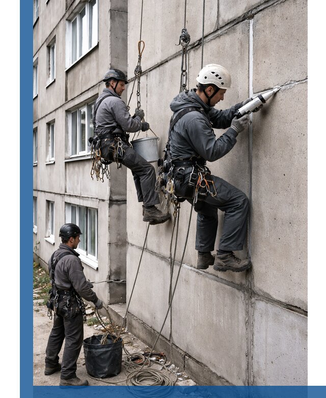 Герметизация межпанельных швов в Котельниках с гарантией герметичности