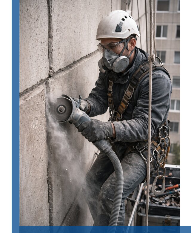 Штробление межпанельных швов в Котельниках качественно и быстро