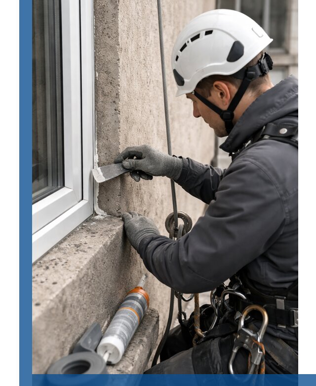 Герметизация монтажных швов окон в Котельниках с гарантией качества