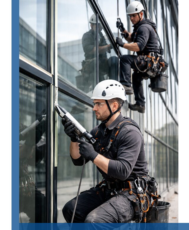 Герметизация витражных швов в Котельниках для зданий и фасадов