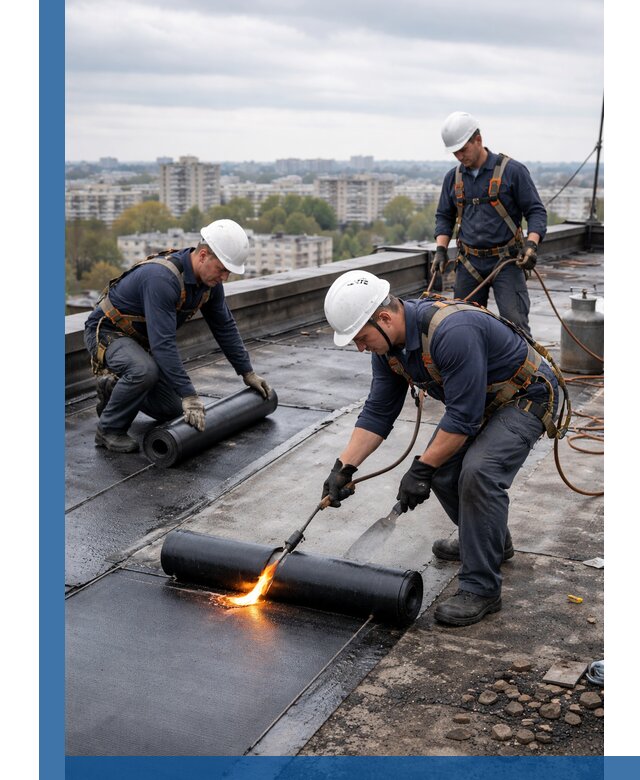 Ремонт наплавляемой кровли в Котельниках качественно и надежно
