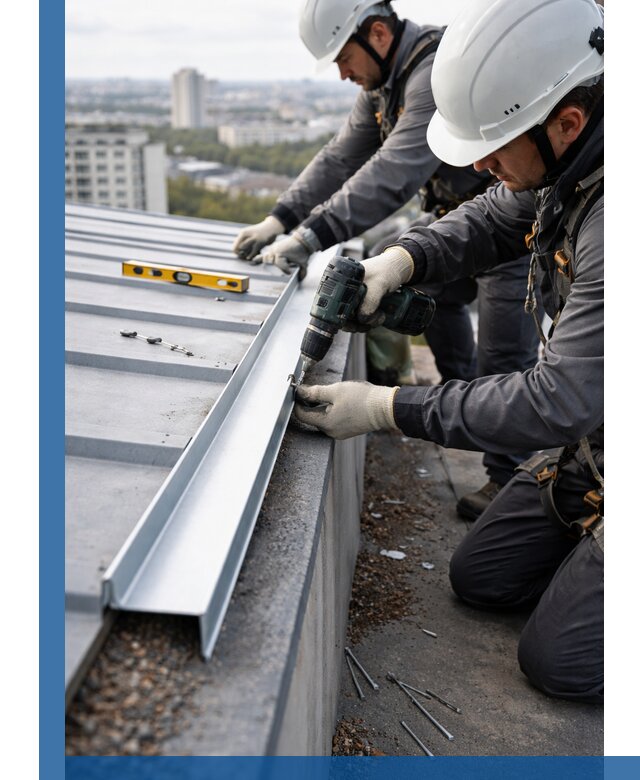 Монтаж капельника на кровле в Котельниках с гарантией качества