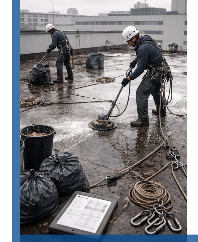 Плановая очистка кровли по графику в Котельниках для безопасности