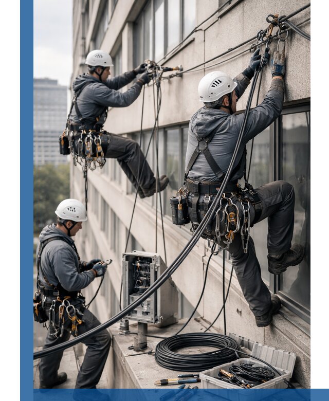 Прокладка оптоволоконного кабеля в Котельниках под ключ с тестированием