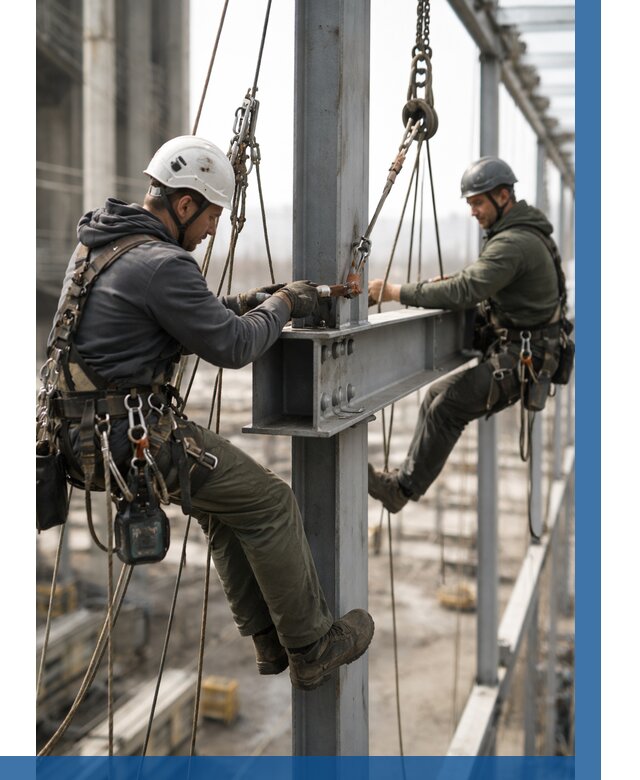 Монтаж металлоконструкций на высоте в Котельниках от 3716 р. | ВЫСОТНИК-Ктн