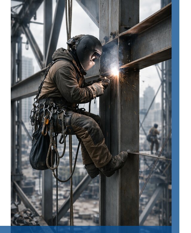 Высотные сварочные работы в Котельниках от 3716 р. | ВЫСОТНИК-Ктн