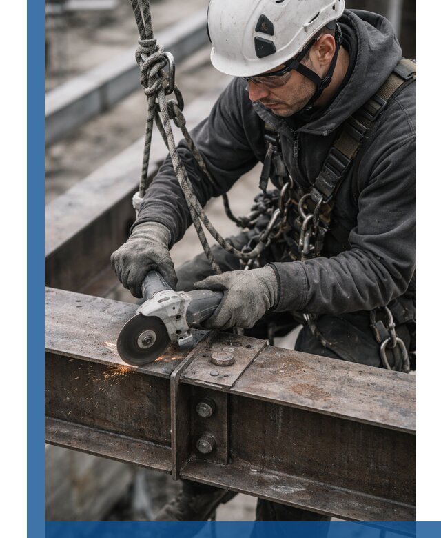 Резка металла на высоте в Котельниках для зданий и конструкций