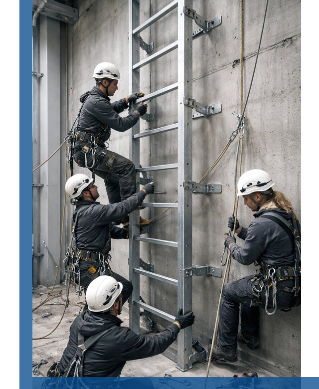 Монтаж металлических лестниц в Котельниках под ключ со гарантией