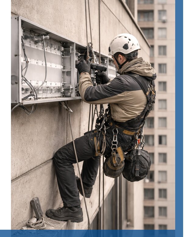 Ремонт вывески на высоте в Котельниках от 4778 р. | ВЫСОТНИК-Ктн