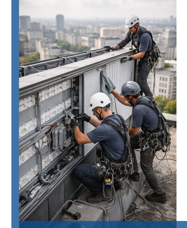 Профессиональное обслуживание крышной рекламы в Котельниках под ключ