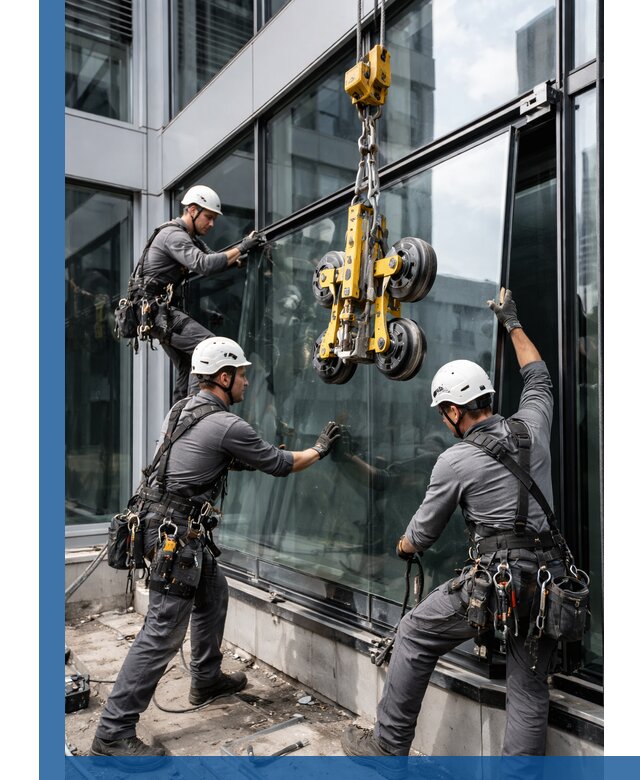 Структурное остекление фасадов в Котельниках монтаж и обслуживание