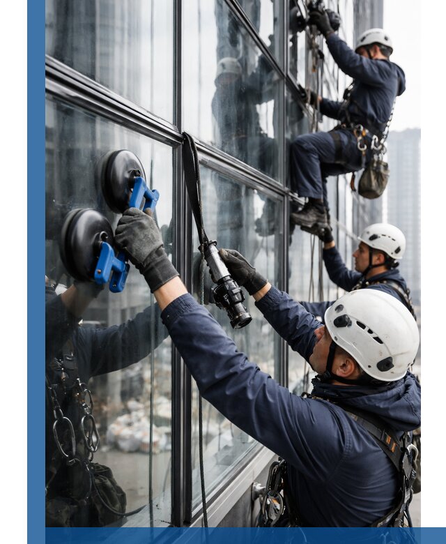 Радиусное остекление фасадов под ключ в Котельниках с гарантиями