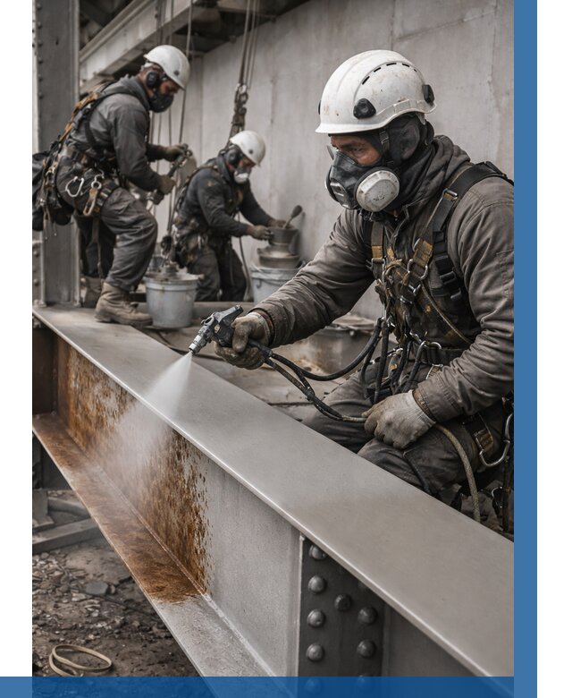 Антикоррозионная покраска металла в Котельниках от 743 р. | ВЫСОТНИК-Ктн