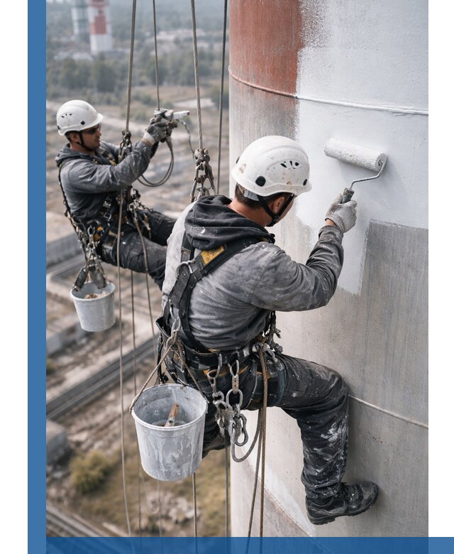 Покраска дымовых труб в Котельниках: антикоррозийная защита и восстановление