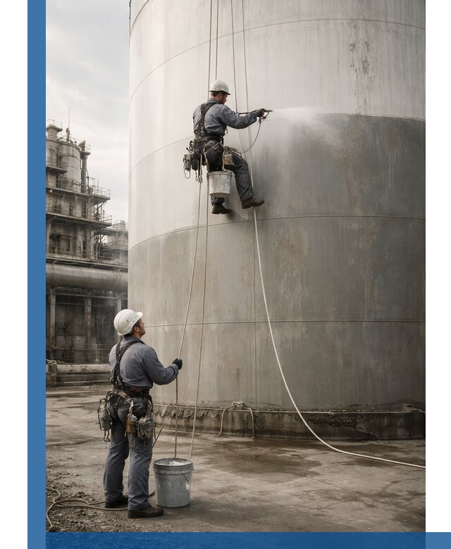 Покраска стальных резервуаров и емкостей в Котельниках профессионально