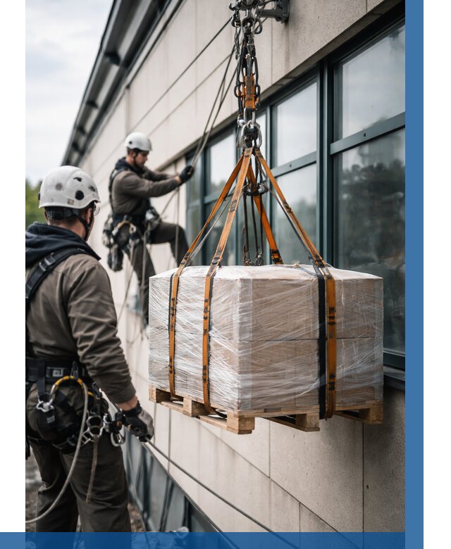 Подъем груза на высоту в Котельниках от 3185 р. | ВЫСОТНИК-Ктн