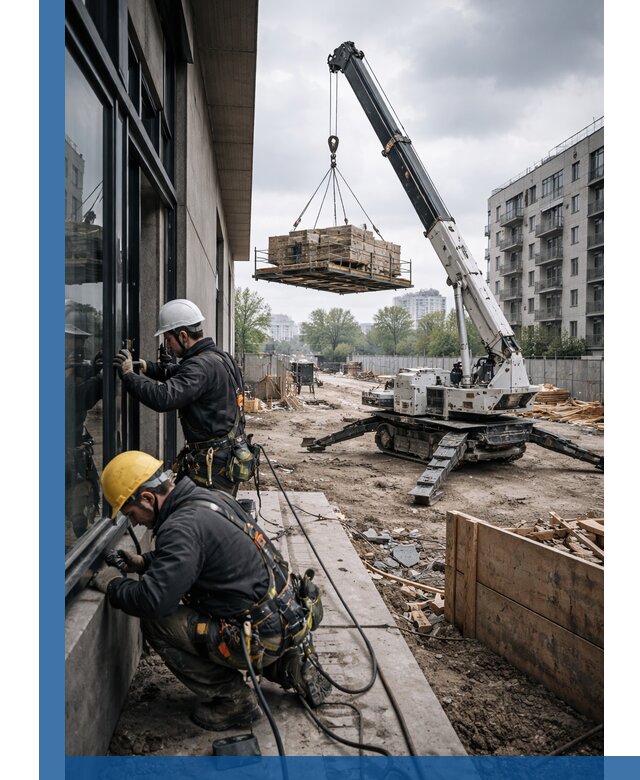 Аренда крана Пионер в Котельниках для строительных работ