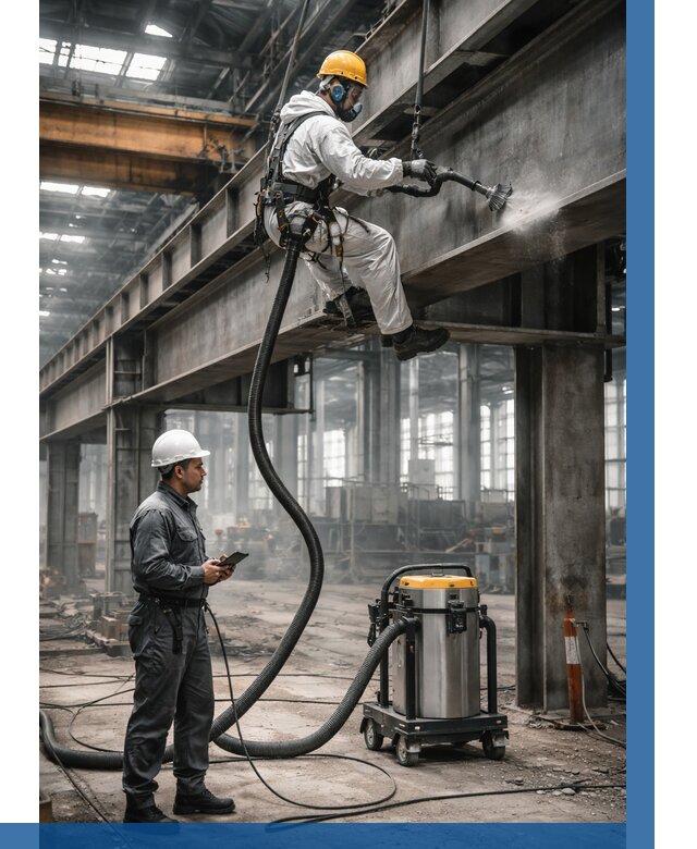 Обеспыливание конструкций в цехе в Котельниках от 4460 р. | ВЫСОТНИК-Ктн