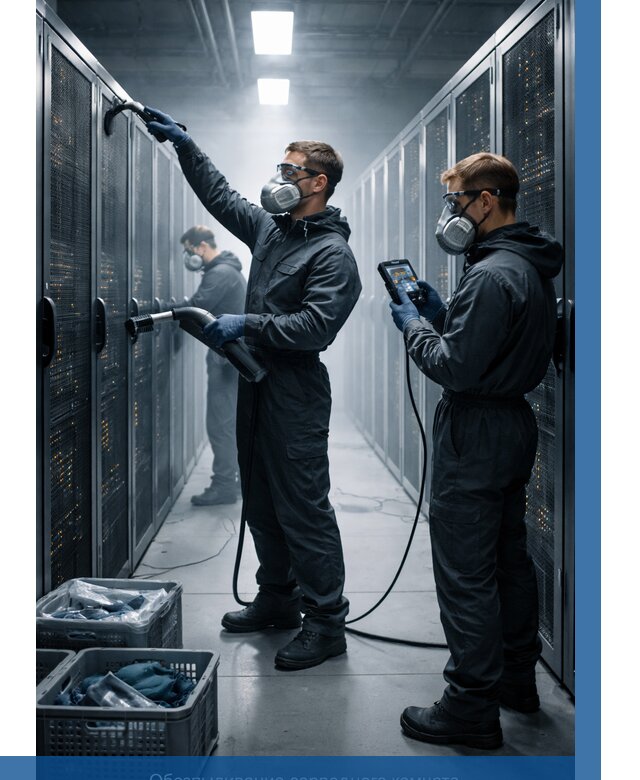 Обеспыливание серверной комнаты в Котельниках от 4778 р. | ВЫСОТНИК-Ктн
