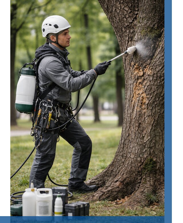 Обработка деревьев от вредителей в Котельниках от 4778 р. | ВЫСОТНИК-Ктн