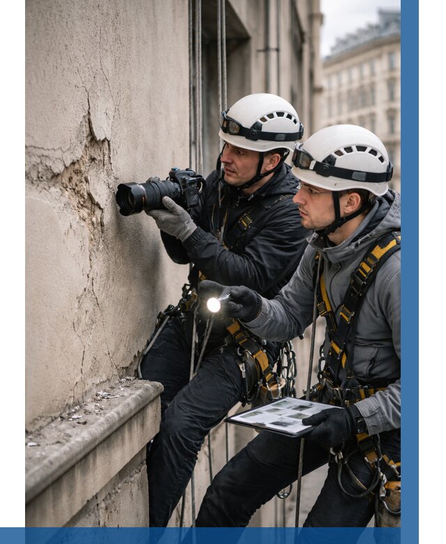 Фотофиксация дефектов фасада в Котельниках от 4778 р. | ВЫСОТНИК-Ктн