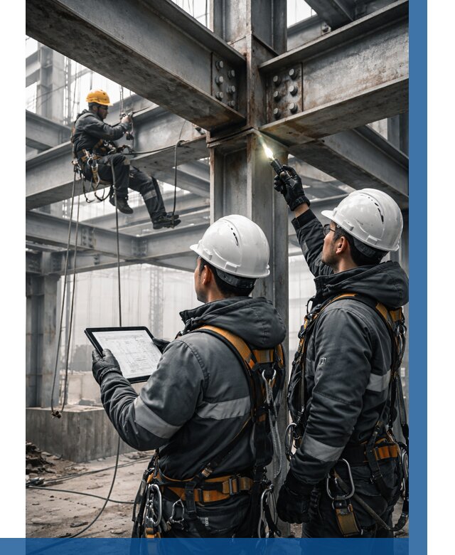 Обследование металлоконструкций в Котельниках от 5840 р. | ВЫСОТНИК-Ктн